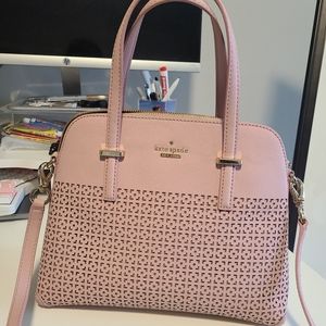 Kate Spade Cedar Street Perforated Pink Purse